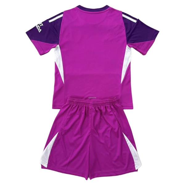 Conjunto Arsenal Portero 2025/2026 Niño Morado