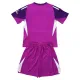 Conjunto Arsenal Portero 2025/2026 Niño Morado