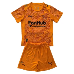 Conjunto Derby County Portero 2025/2026 Niño Naranja