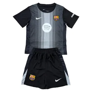 Conjunto FC Barcelona Portero 2025/2026 Niño Negro