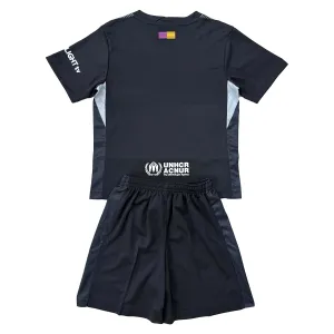 Conjunto FC Barcelona Portero 2025/2026 Niño Negro
