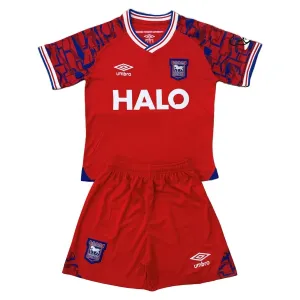 Conjunto Ipswich Town Visitante 2025/2026 Niño
