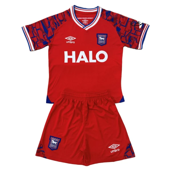 Conjunto Ipswich Town Visitante 2025/2026 Niño