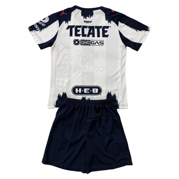 Conjunto Rayados Rayados Monterrey Local 2025/2026 Niño