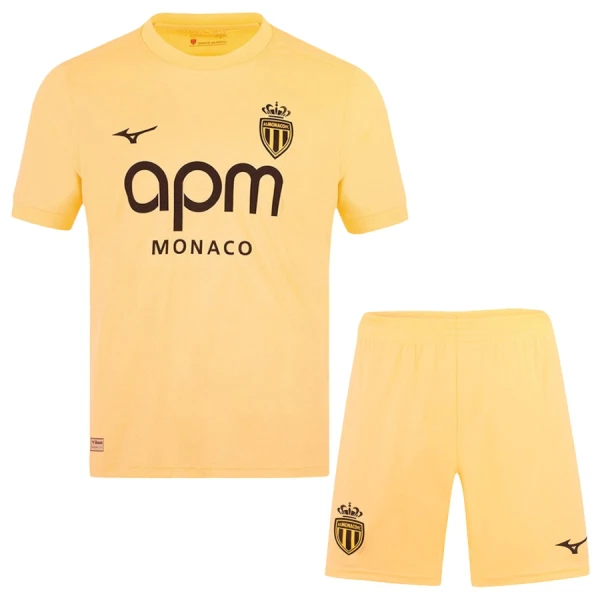 Conjunto AS Monaco Tercera Equipación 2025/2026 Niño
