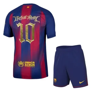 Conjunto FC Barcelona x Kopa Trophy Lamine Yamal 10 2025/2026 Niño Edición Especial