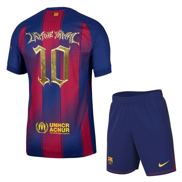 Conjunto FC Barcelona x Kopa Trophy Lamine Yamal 10 2025/2026 Niño Edición Especial