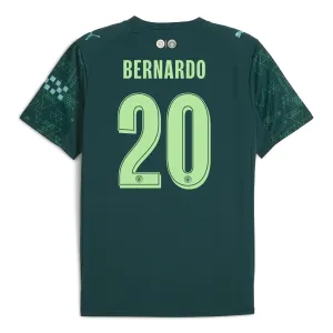 Camiseta Manchester City Bernardo Silva 20 Cuarta Equipación 2025/2026 EA Sport