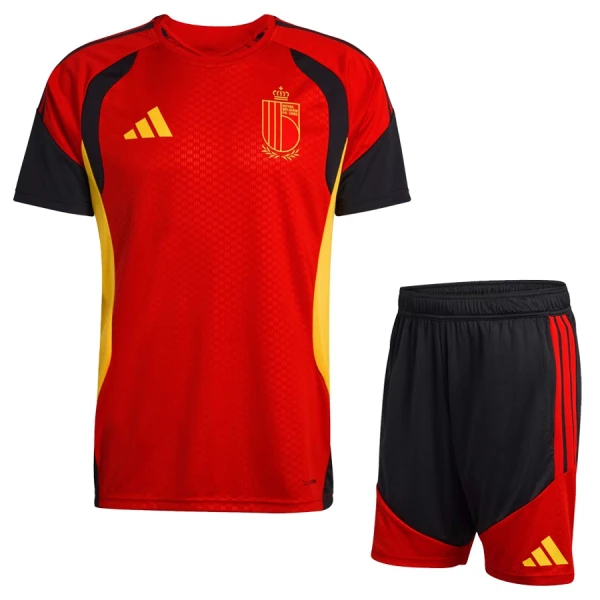 Camiseta de Entrenamiento Bélgica Mundial 2026 Niño Rojo