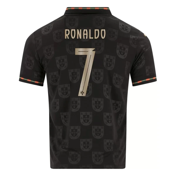 Camiseta Portugal Black Panther Cristiano Ronaldo 7 2025/2026 Edición Especial