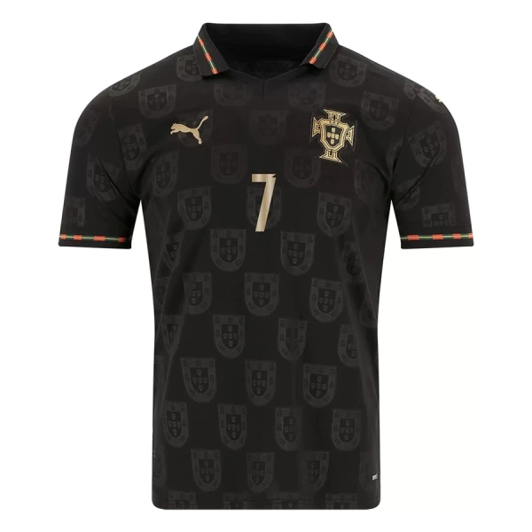 Camiseta Portugal Black Panther Cristiano Ronaldo 7 2025/2026 Edición Especial