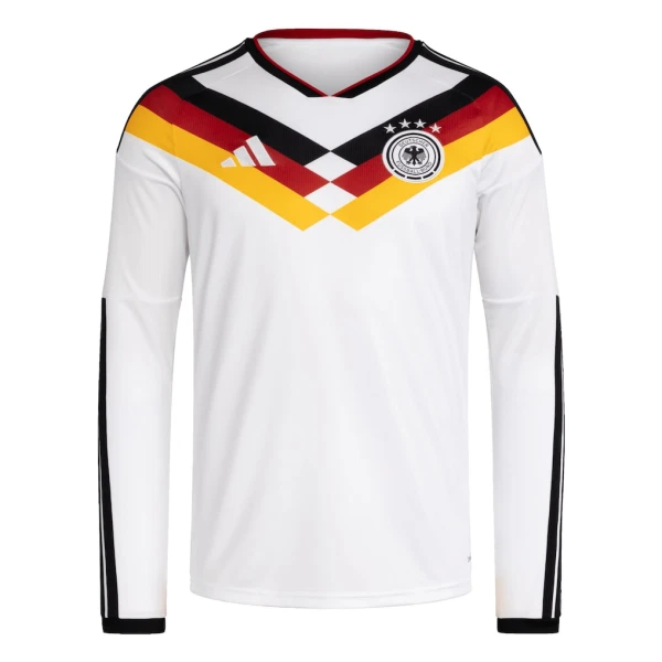 Camiseta Alemania Local Mundial 2026 Manga Larga