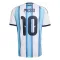 Camiseta Argentina Lionel Messi 10 Local Mundial 2026