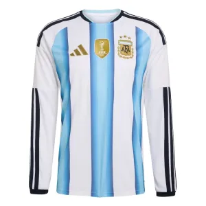 Camiseta Argentina Local Mundial 2026 Manga Larga