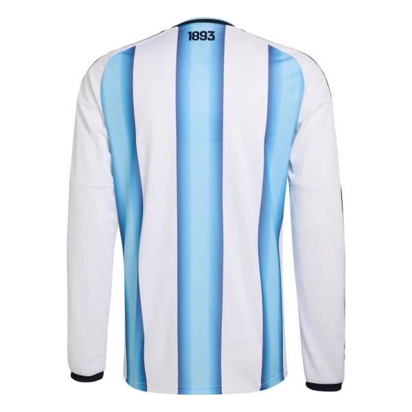 Camiseta Argentina Local Mundial 2026 Manga Larga