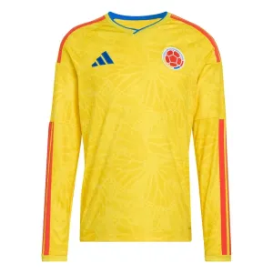 Camiseta Colombia Local Mundial 2026 Manga Larga