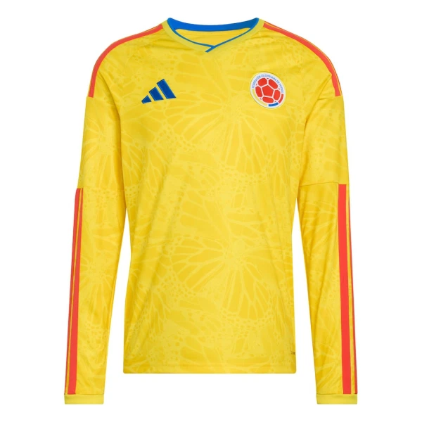 Camiseta Colombia Local Mundial 2026 Manga Larga