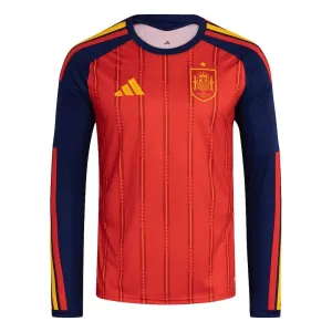 Camiseta España Local Mundial 2026 Manga Larga