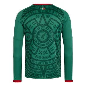 Camiseta México Local Mundial 2026 Manga Larga