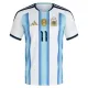 Camiseta Argentina Ángel Di María 11 Local Mundial 2026