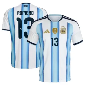 Camiseta Argentina Cristian Romero 13 Local Mundial 2026