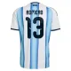 Camiseta Argentina Cristian Romero 13 Local Mundial 2026