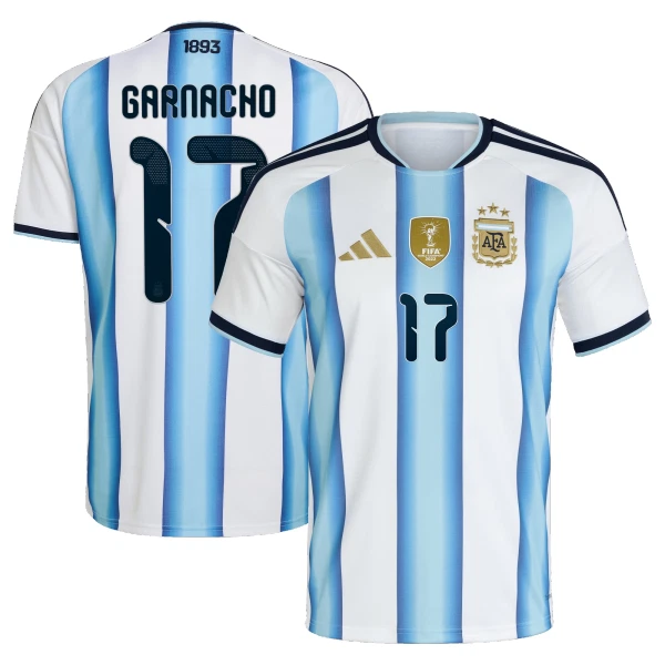 Camiseta Argentina Garnacho 17 Local Mundial 2026