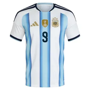 Camiseta Argentina Julián Álvarez 9 Local Mundial 2026