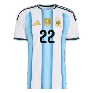Camiseta Argentina Lautaro Martínez 22 Local Mundial 2026