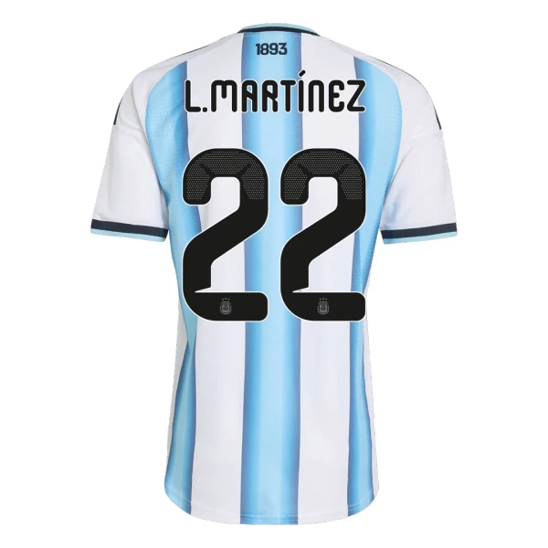 Camiseta Argentina Lautaro Martínez 22 Local Mundial 2026