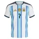 Camiseta Argentina R. de Paul 7 Local Mundial 2026