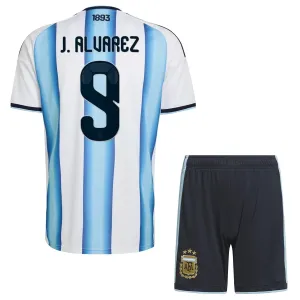 Conjunto Argentina Julián Álvarez 9 Local Mundial 2026 Niño