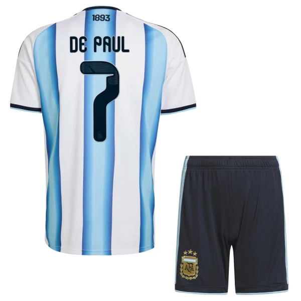 Conjunto Argentina R. de Paul 7 Local Mundial 2026 Niño
