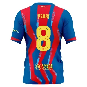 Camiseta FC Barcelona Pedri 8 Cuarta Equipación 2025/2026