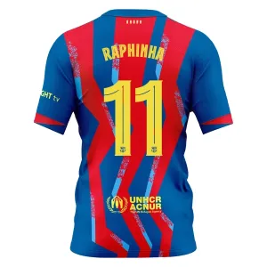 Camiseta FC Barcelona Raphinha 11 Cuarta Equipación 2025/2026