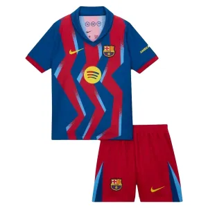 Conjunto FC Barcelona Cuarta Equipación 2025/2026 Niño