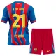 Conjunto FC Barcelona Frenkie de Jong 21 Cuarta Equipación 2025/2026 Niño