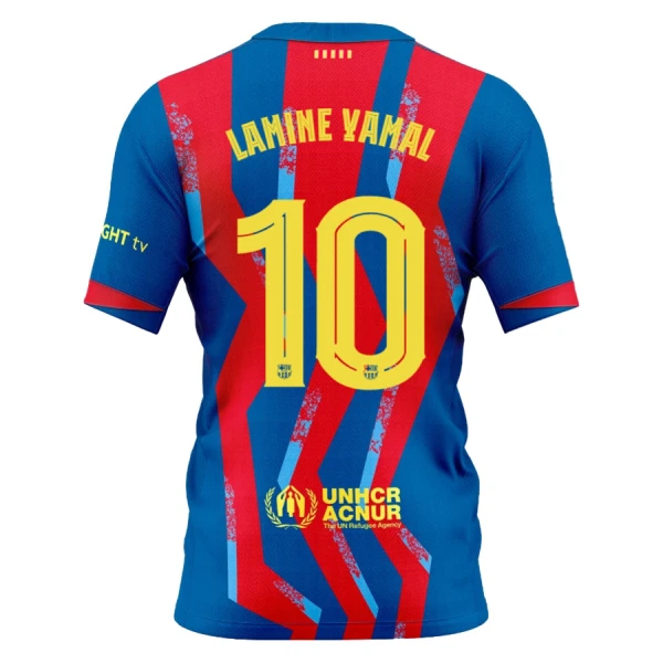 Conjunto FC Barcelona Lamine Yamal 10 Cuarta Equipación 2025/2026 Niño