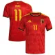 Camiseta Bélgica Jérémy Doku 11 Local Mundial 2026 Camiseta Bélgica Jérémy Doku 11 Local Mundial 2026
