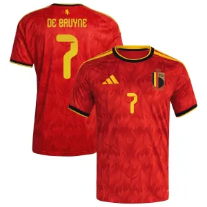 Camiseta Bélgica Kevin De Bruyne 7 Local Mundial 2026