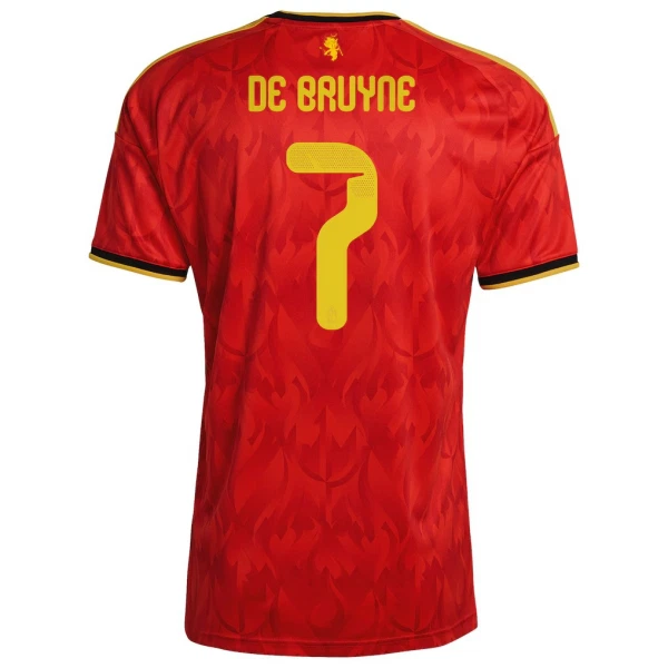 Camiseta Bélgica Kevin De Bruyne 7 Local Mundial 2026