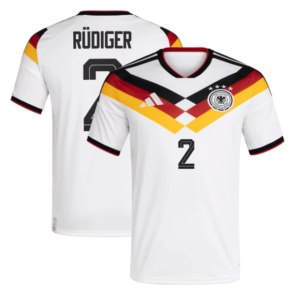 Camiseta Alemania Antonio Rüdiger 2 Local Mundial 2026