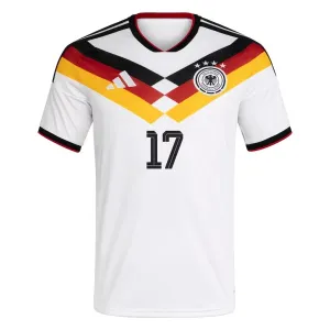 Camiseta Alemania Florian Wirtz 17 Local Mundial 2026