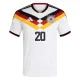 Camiseta Alemania Gnabry 20 Local Mundial 2026