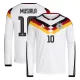Camiseta Alemania Jamal Musiala 10 Local Mundial 2026 Manga Larga