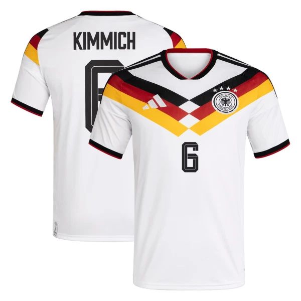 Camiseta Alemania Joshua Kimmich 6 Local Mundial 2026