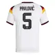 Camiseta Alemania Pavlovic 5 Local Mundial 2026