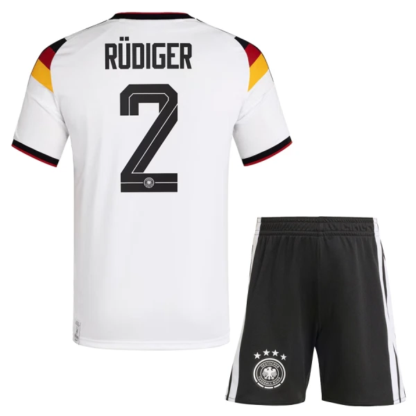 Conjunto Alemania Antonio Rüdiger 2 Local Mundial 2026 Niño