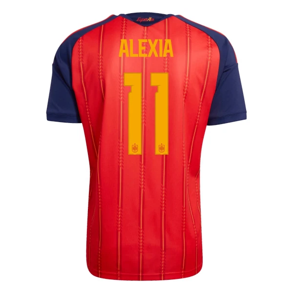 Camiseta España Alexia 11 Local Mundial 2026 Camiseta España Alexia 11 Local Mundial 2026