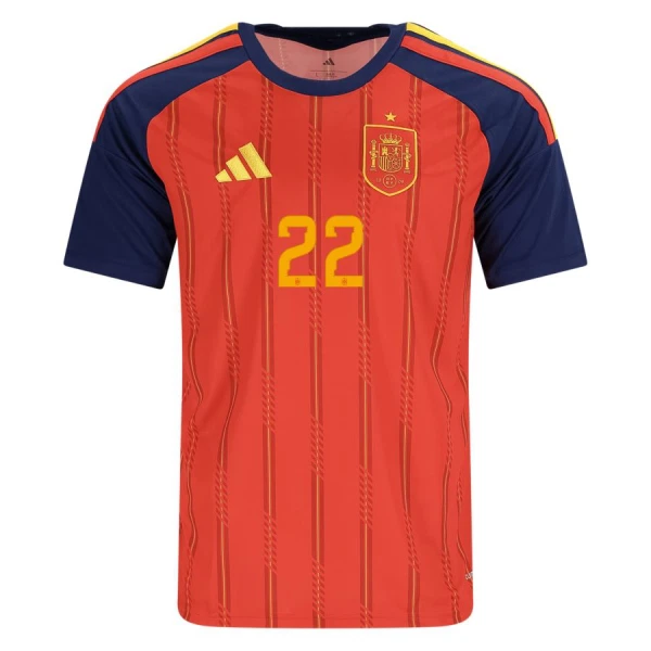 Camiseta España Cucurella 22 Local Mundial 2026